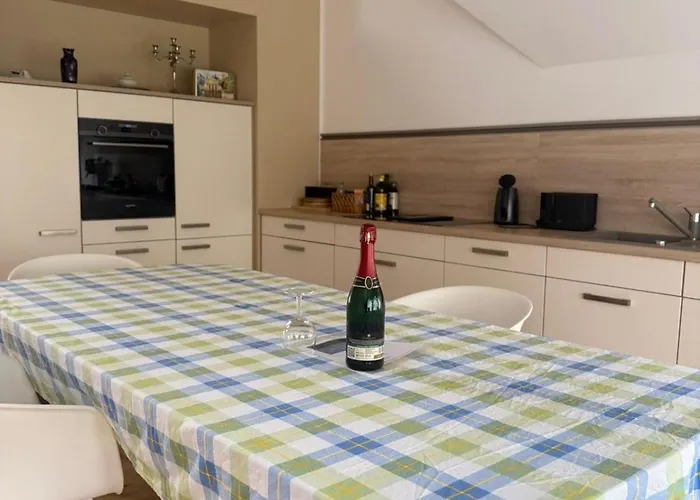 Saniertes Penthouse Im Park Am Goitzschesee Apartmán