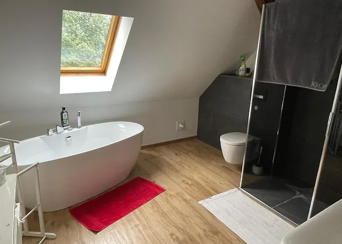 Apartmán Saniertes Penthouse Im Park Am Goitzschesee *