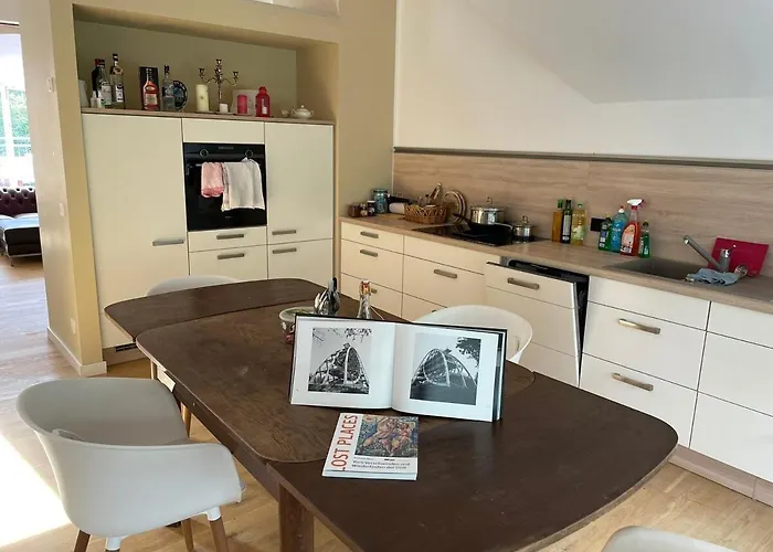 Saniertes Penthouse Im Park Am Goitzschesee Apartmán Bitterfeld-Wolfen